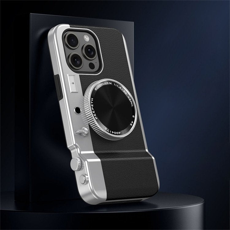 Retro Camera Lens Aesthetic Case - iPhone