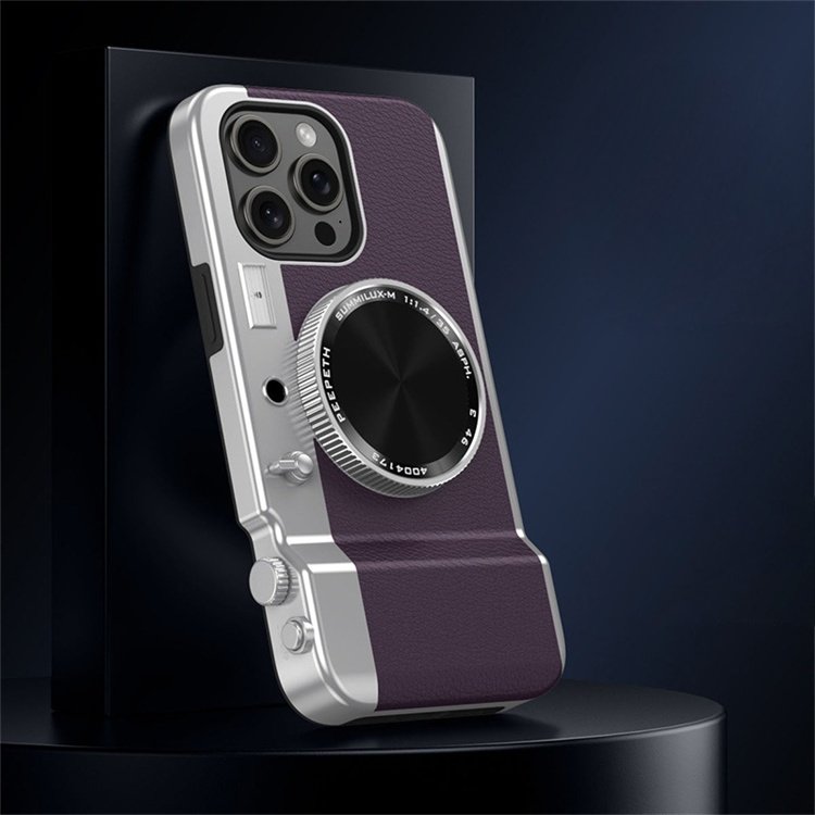 Retro Camera Lens Aesthetic Case - iPhone