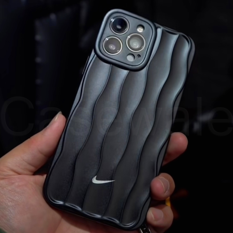 Vazico iPhone 11, 12, 13, 14, 15 Series Luxury Nike Edition Wave Pattern Case